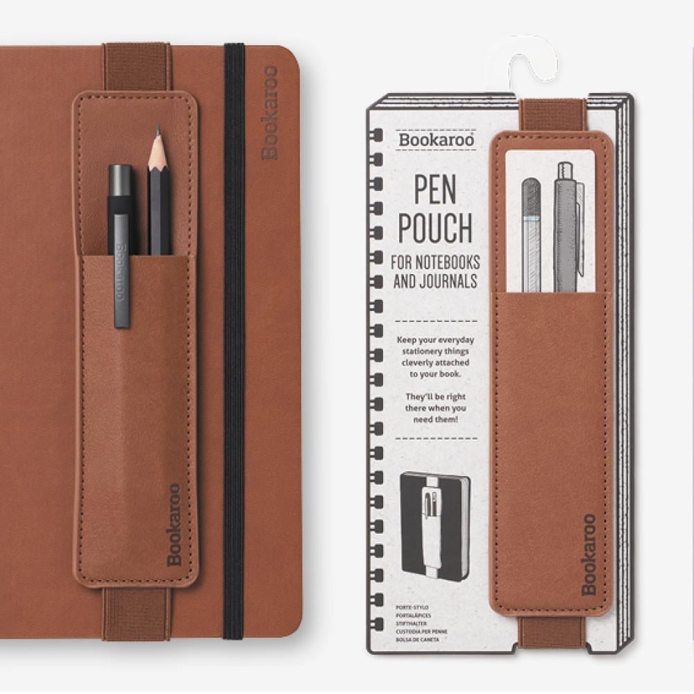 İf Bookaroo Pen Pouch Defter Üstü Kalemlik Brown Kahverengi 