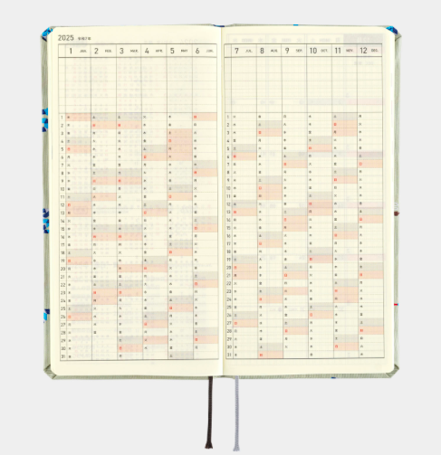 Hobonichi Techo Weeks 2025 Mega Bow & Tie: Snake Toy
