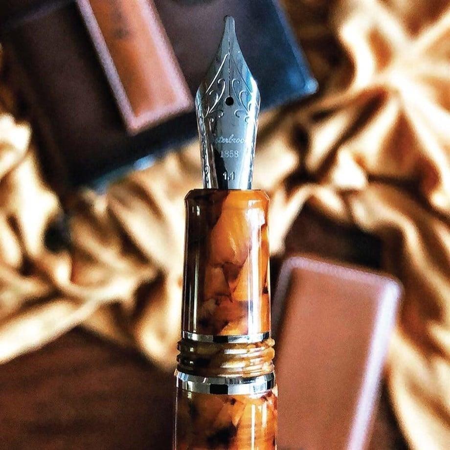 Esterbrook Estie Dolma Kalem Honeycomb Palladium Extra Fine