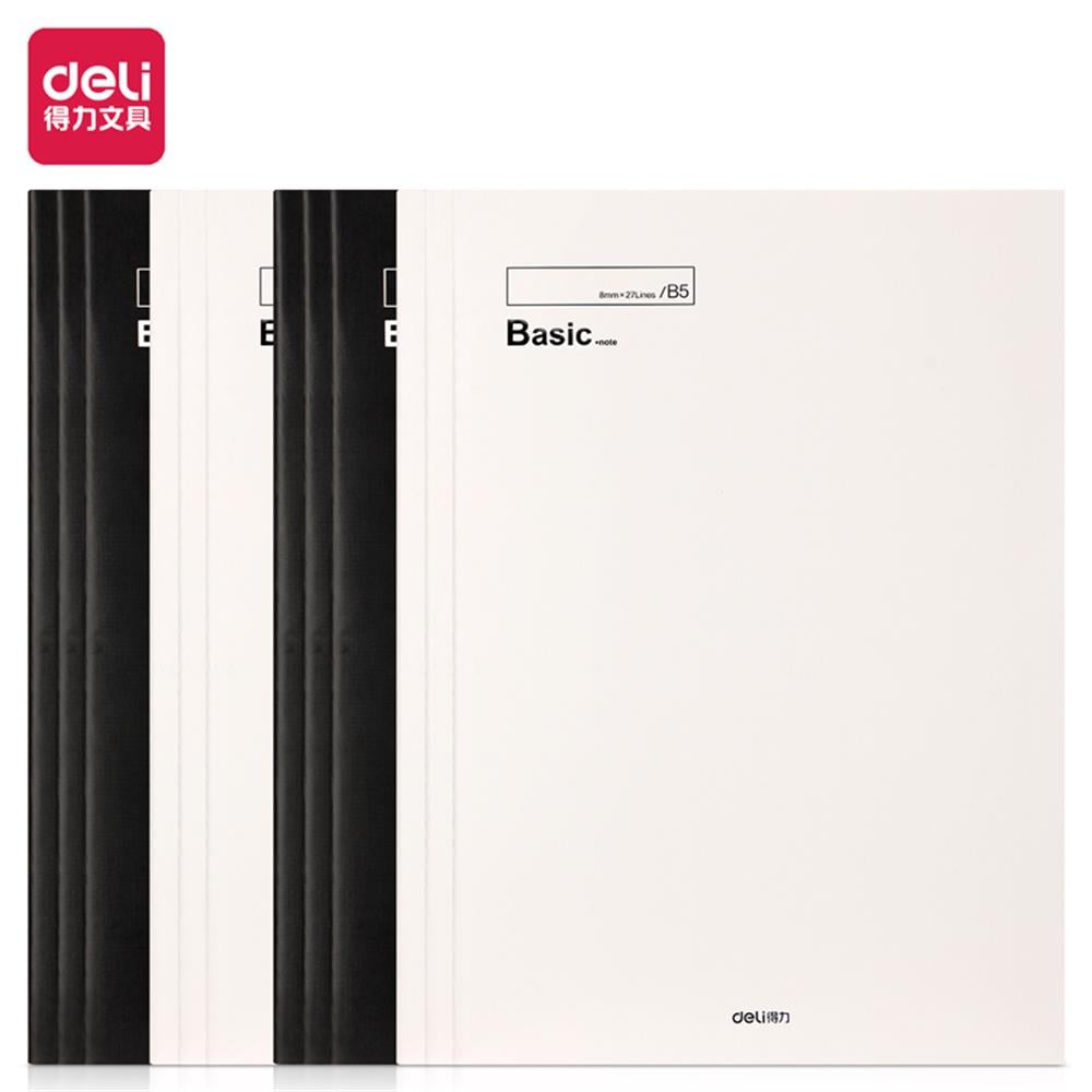 Deli Basic Serisi B5 40 Yaprak Dikişli Çizgili Defter FB540