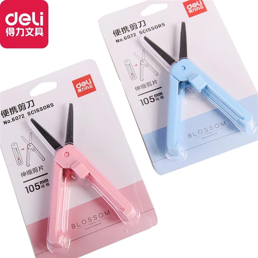 Deli Fonksiyonlu Cep Boy Makas 105 mm 6072