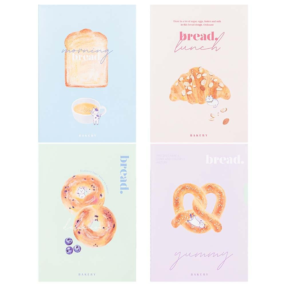 Deli Notebook A5 40 Yaprak Meow Donuts Defter FA540