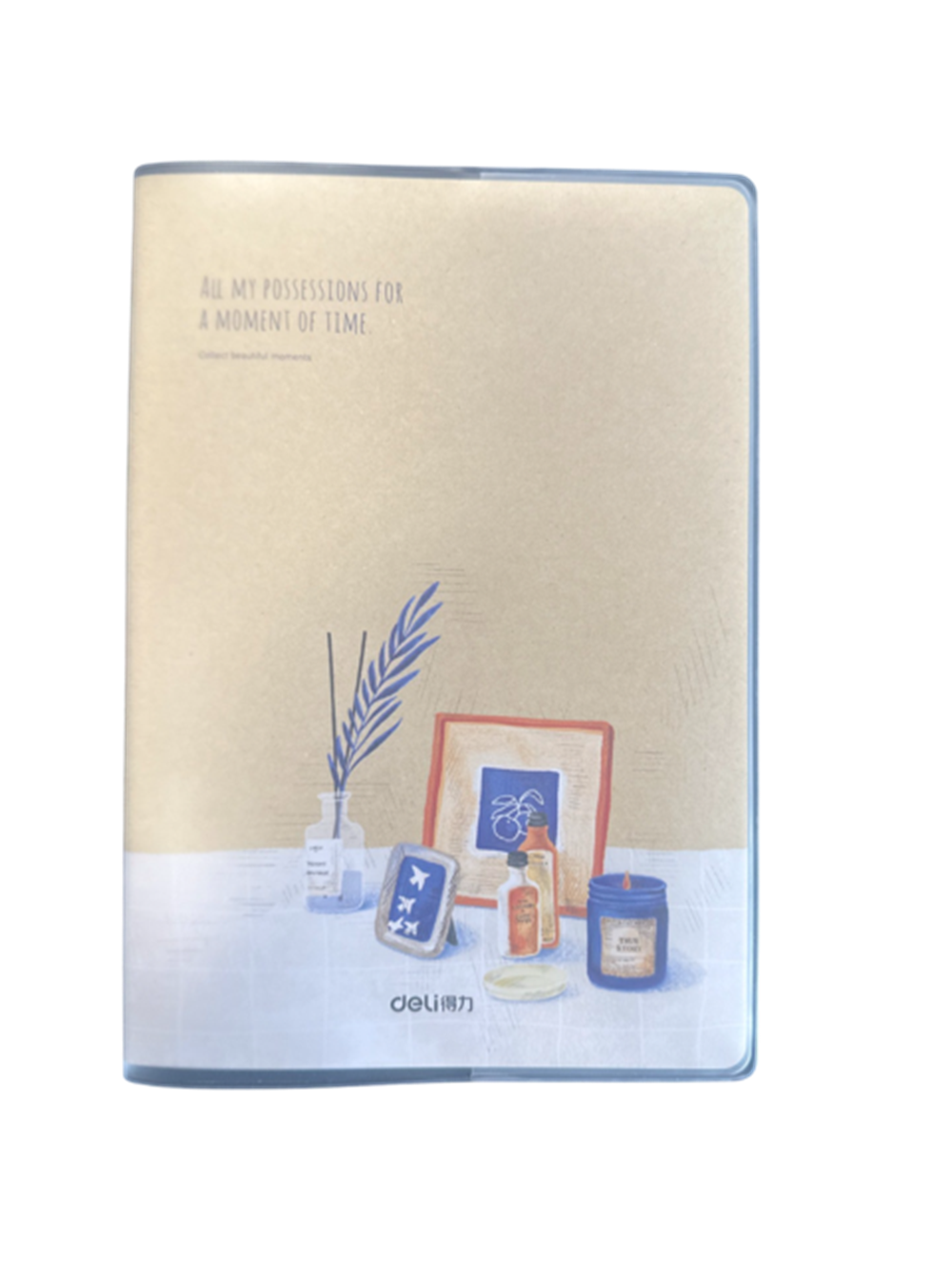 Deli Notebook Eva Kapaklı Quiet Afternoon A5 Çizgili T3260