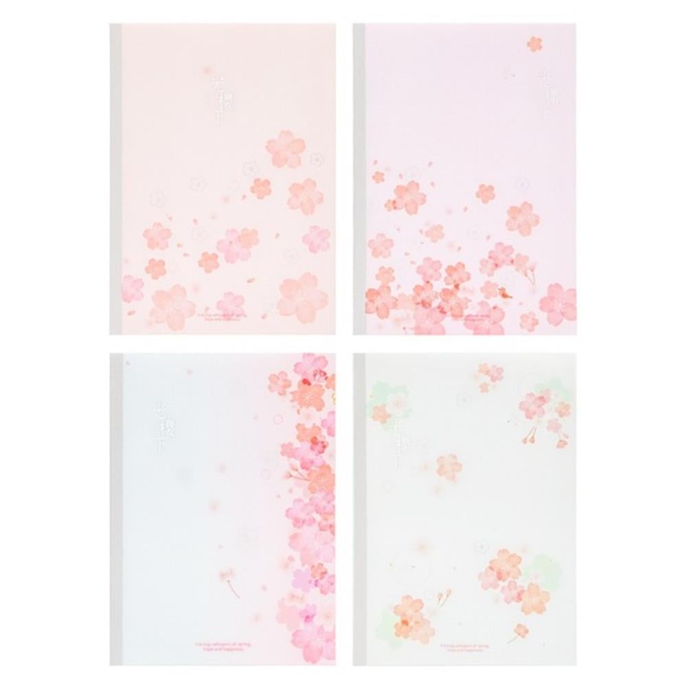 Deli Sakura Serisi B5 40 Yaprak Yumuşak Kapak Çizgili Defter FB540