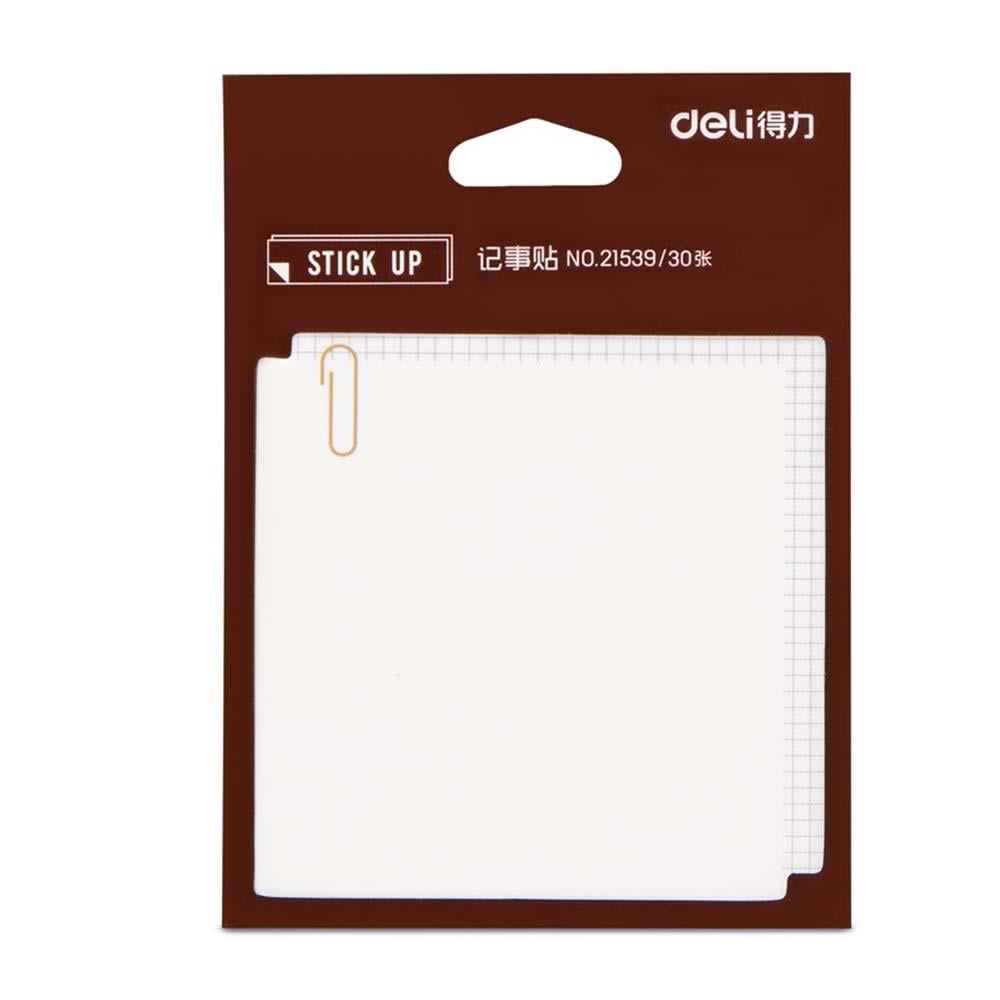 Deli Sticky Notes Ataşlı Yapışkanlı Not Kağıdı 30Yp. 21539