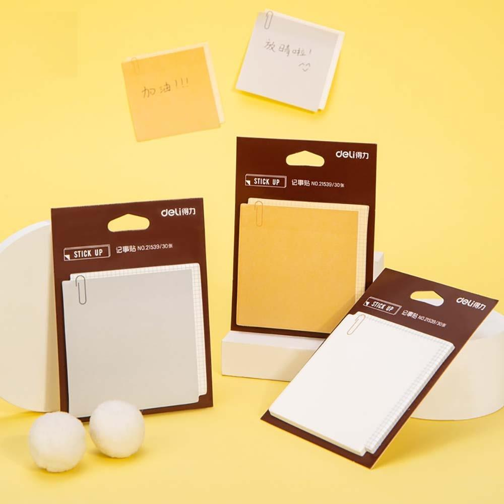 Deli Sticky Notes Ataşlı Yapışkanlı Not Kağıdı 30Yp. 21539