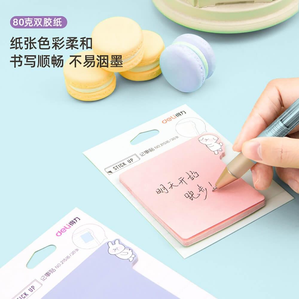 Deli Sticky Notes Cats&Dogs Yapışkanlı Not Kağıdı 30Yp. 21516