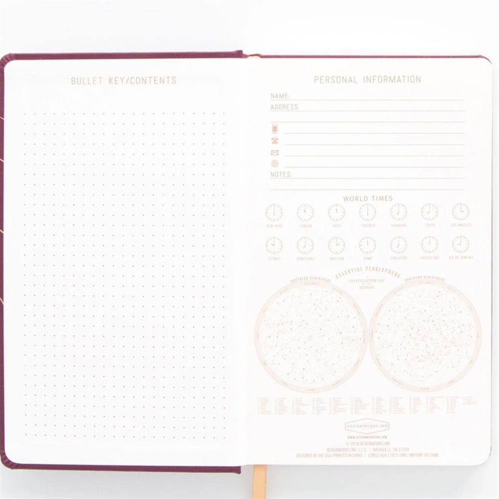 DesignWorks Ink Kumaş Kaplı Solar System Defter