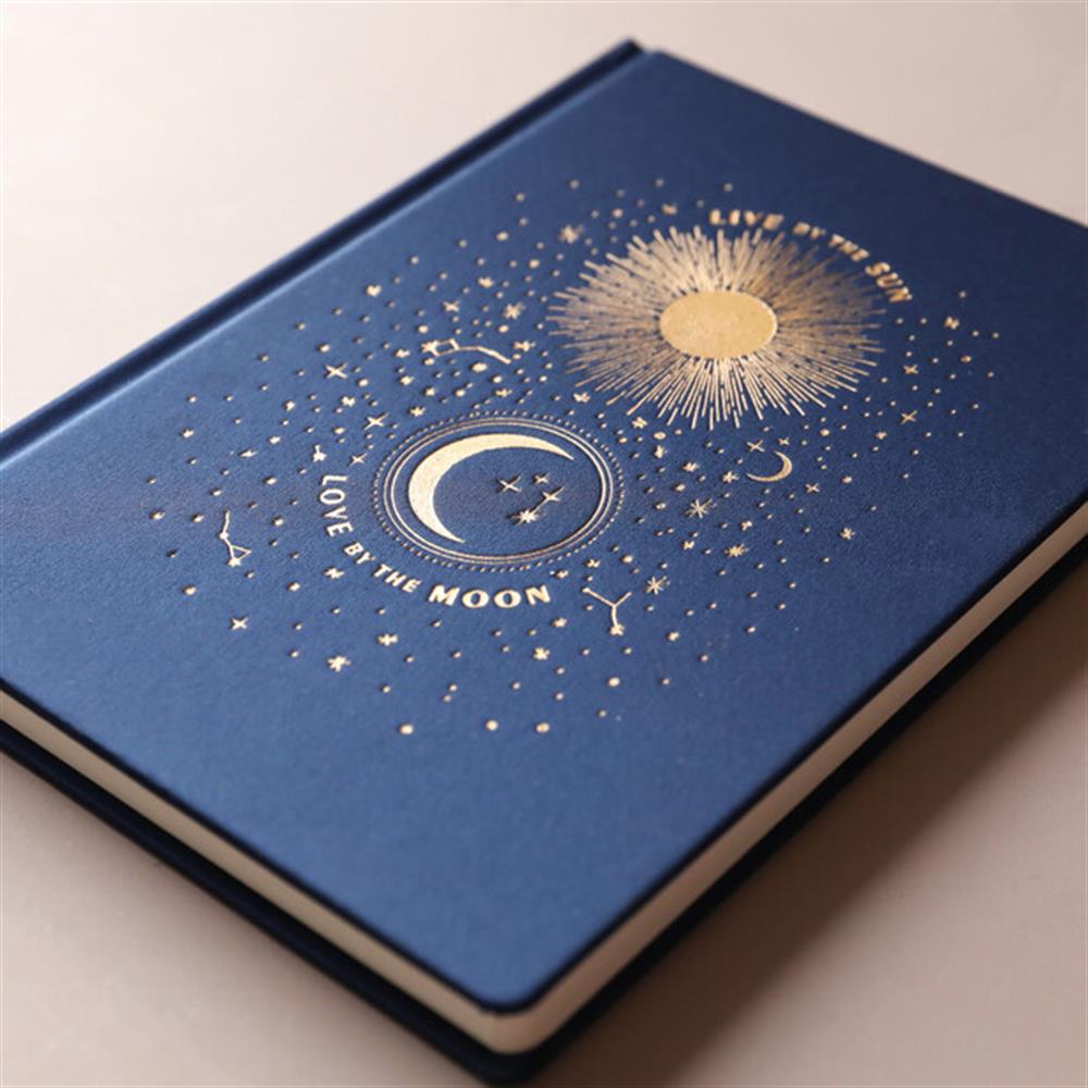 DesignWorks Ink Kumaşlı Kaplı Jumbo Boy Live by the Sun Defter