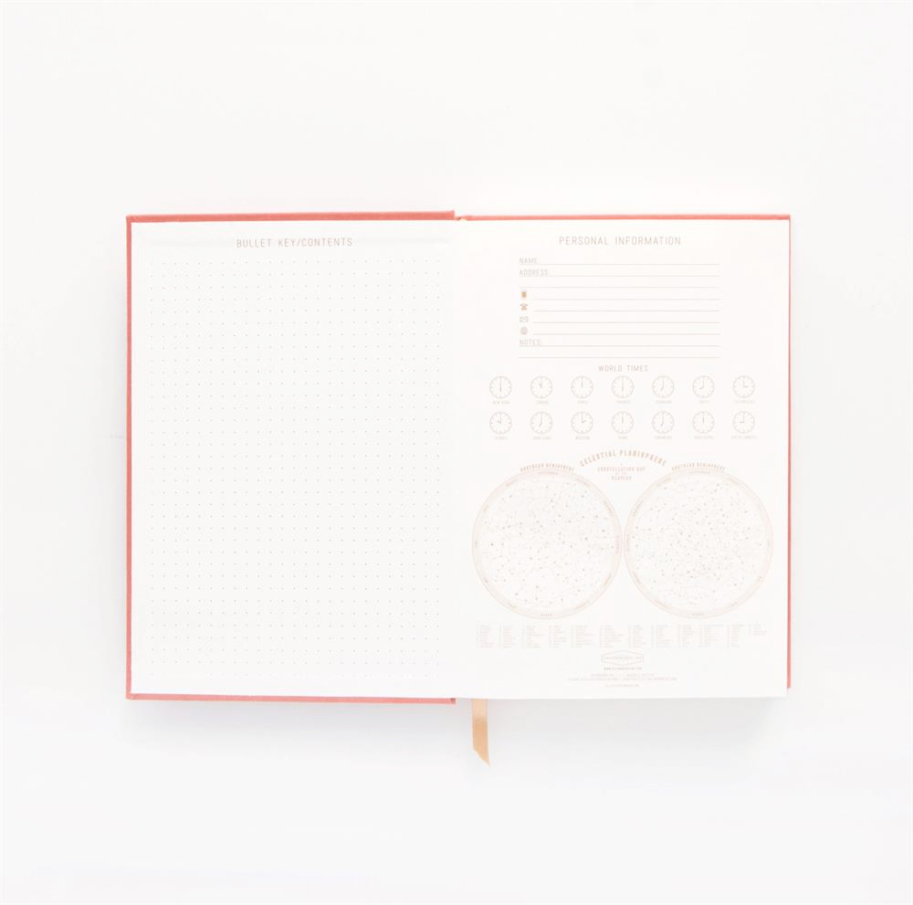 DesignWorks Ink Süet Kumaşlı Kaplı Ochre Sunburst Defter