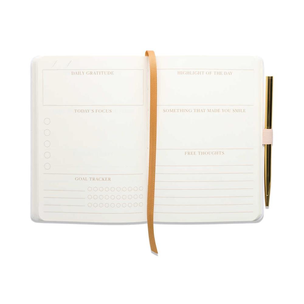 DesignWorks Ink Vegan Deri Kaplı Pause Kalemli Defter
