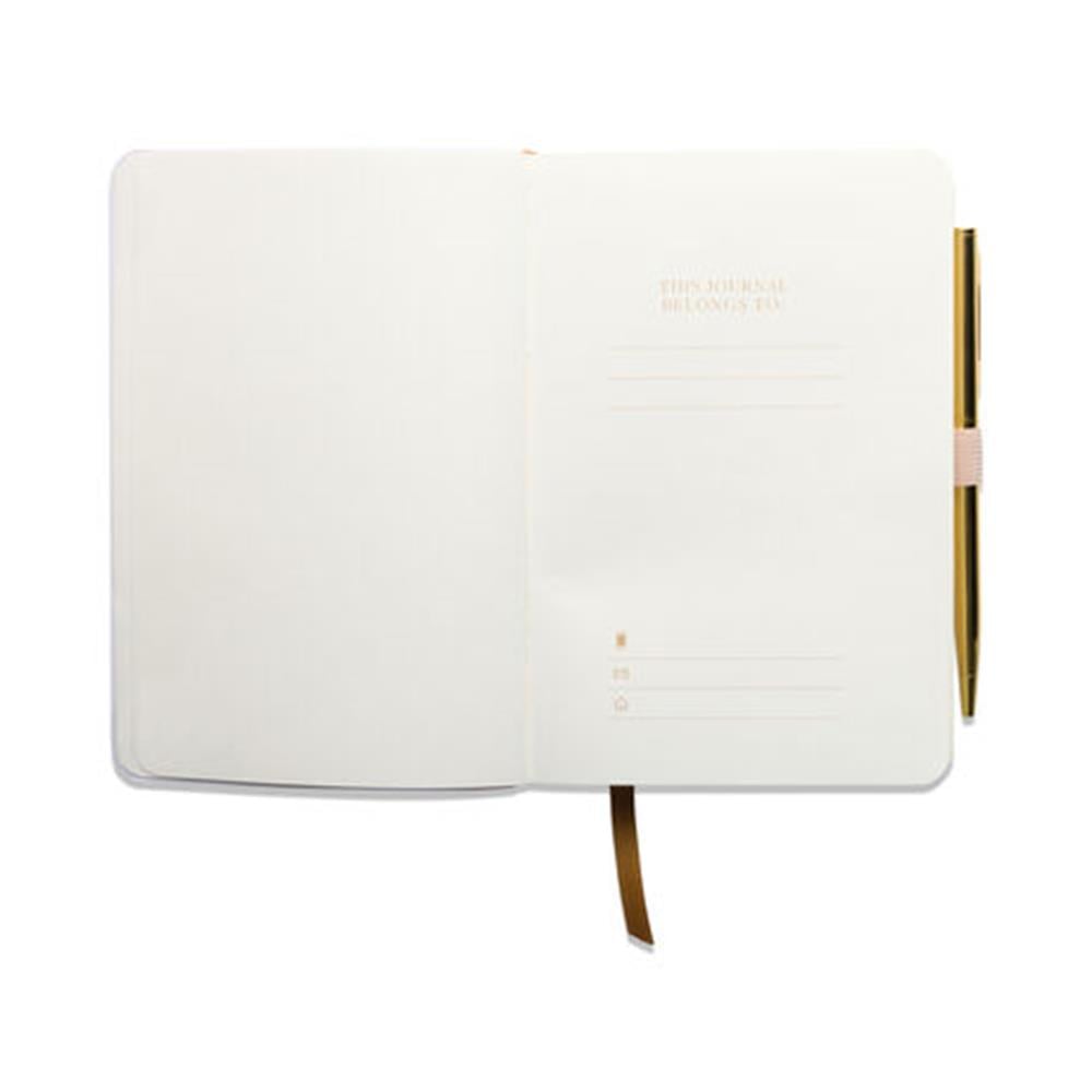 DesignWorks Ink Vegan Deri Kaplı Pause Kalemli Defter