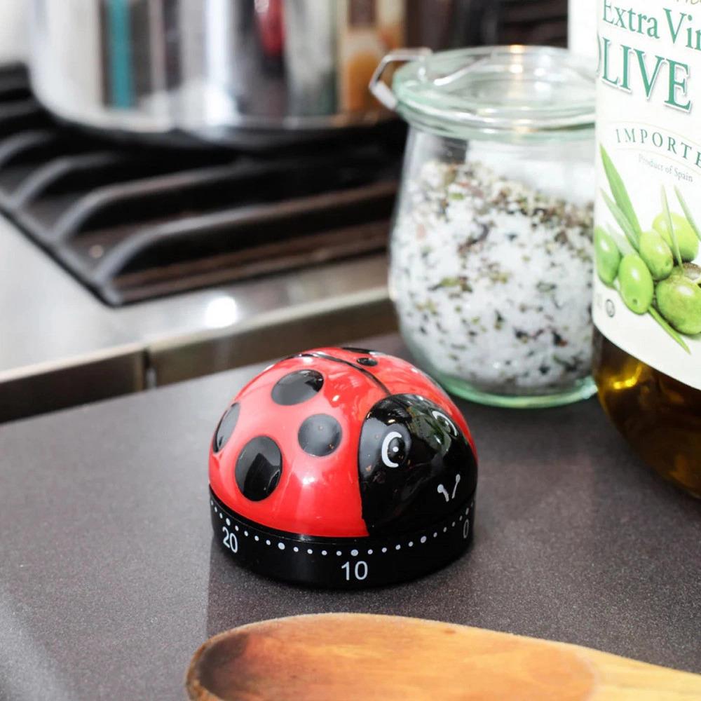Kikkerland  Kitchen Timer Mutfak Zamanlayıcı Uğur Böceği