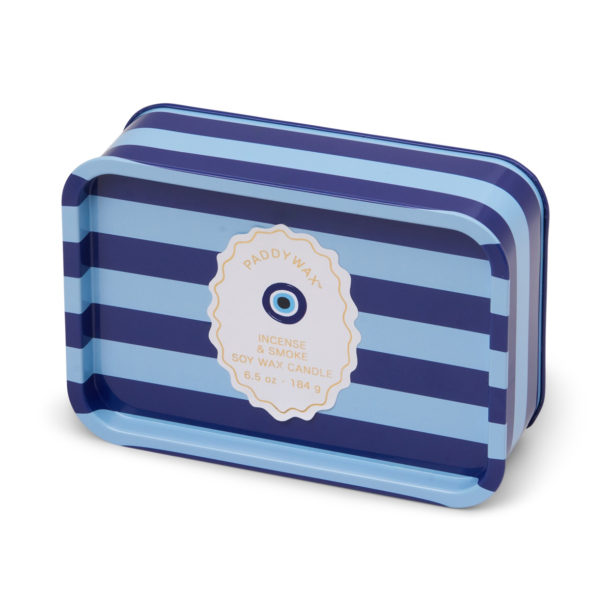 Paddywax A Dopo 184g Eye Printed Tin Candle - Incense & Smoke Mum