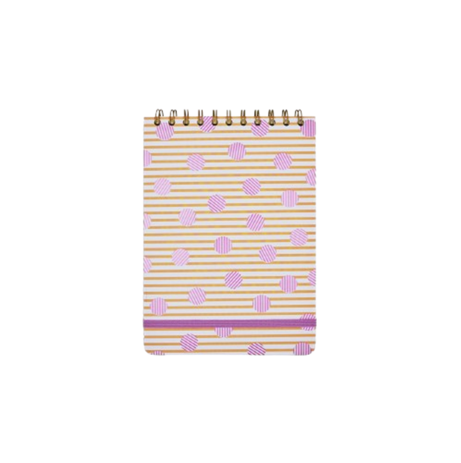 Episode Dotty Polka Stripe A5 Spiralli Defter