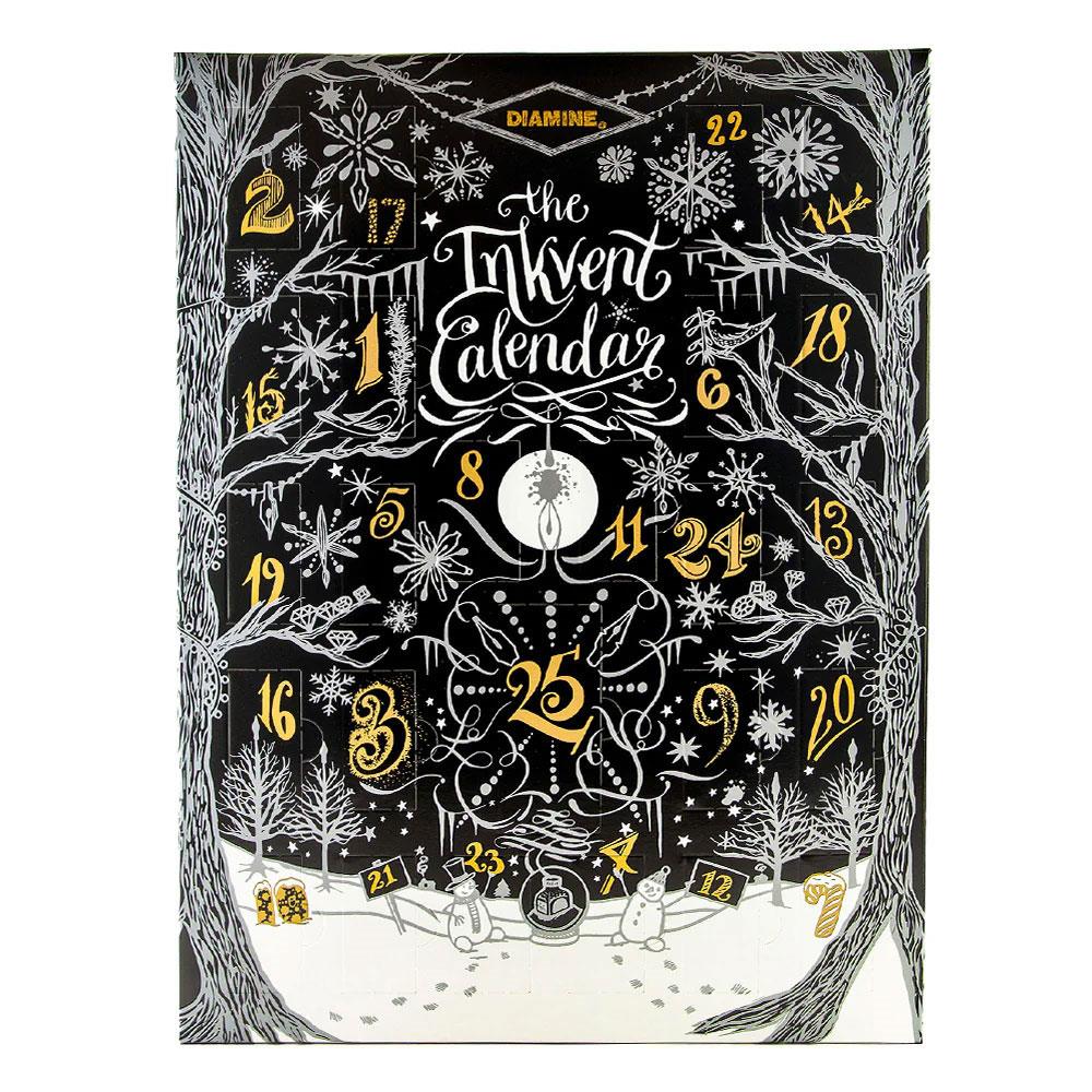 Diamine Inkvent Calendar 2024 Black Edition Mürekkep Seti