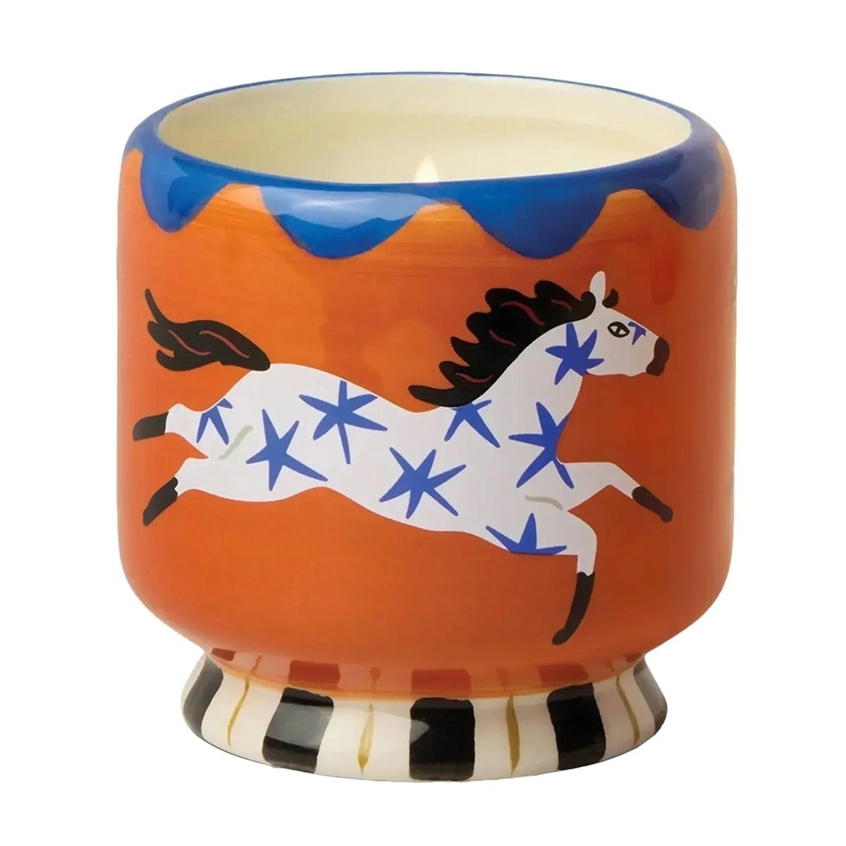 Paddywax A Dopo Luxury Artisan El Boyaması 226g Mum  - Horse - Sienna Sunset