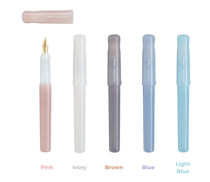 Pilot Kaküno Dolma Kalem  Madoromi Color Series - Drowsy Pink P-FKA-1-MDLBF F Uç