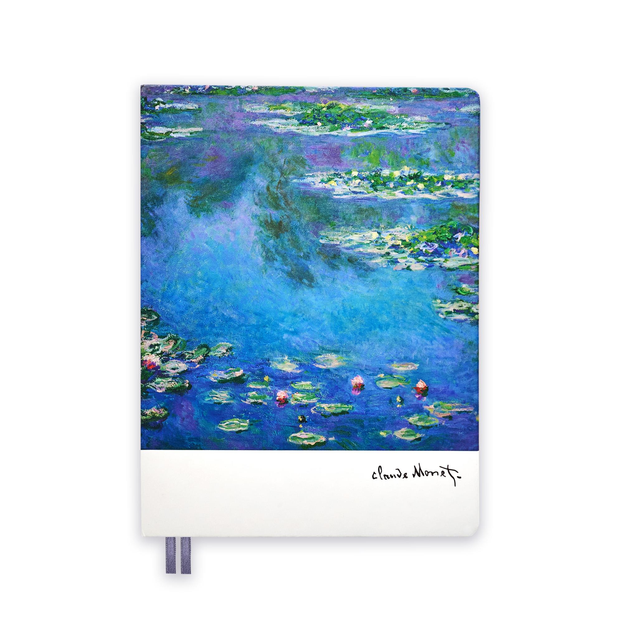 EPISODE GALLERY MONET WATER LILIES XL CASEBOUND NOTEBOOK