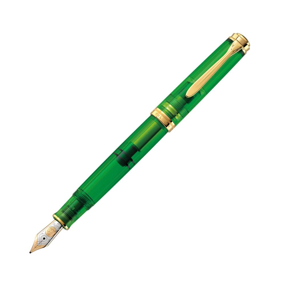 Pelikan Souveran M800 Dolma Kalem Green Demonstrator F Uç