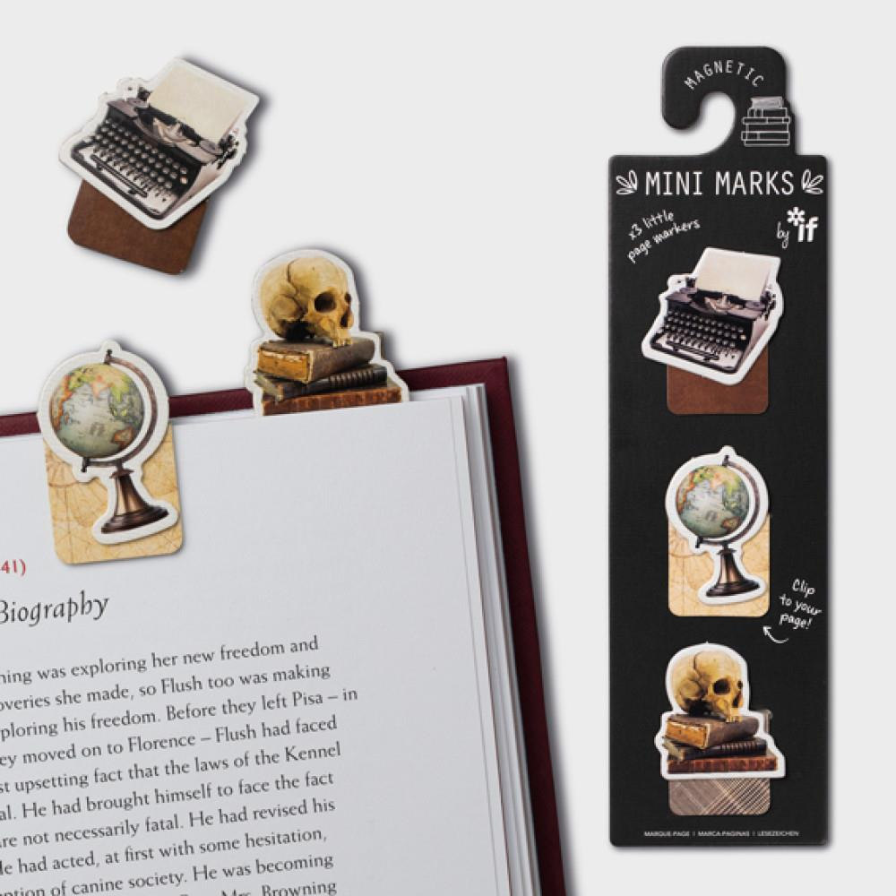 İf Mini Marks Manyetik Mini Kitap Ayracı 3'lü Academia 