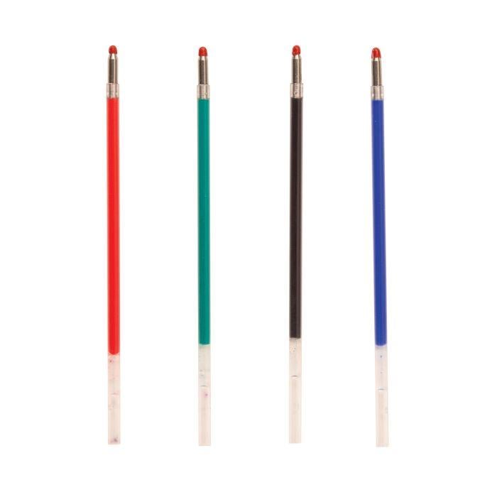 Kikkerland Erasable Ink Refill Silinebilir Kalem Yedeği 4'lü Set