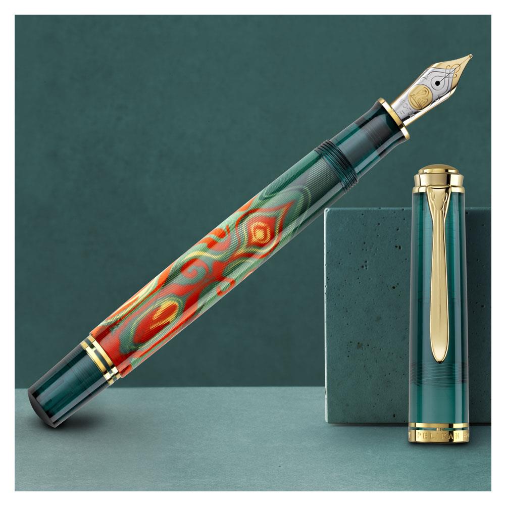 Pelikan Souverän M600 Art Collection Rudi Rother Dolma Kalem EF Uç