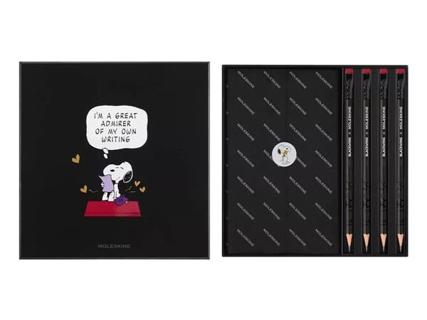 Moleskine x Blackwing 2025 Limited Edition Peanuts Notebook and Blackwing Pencil Set in Box
