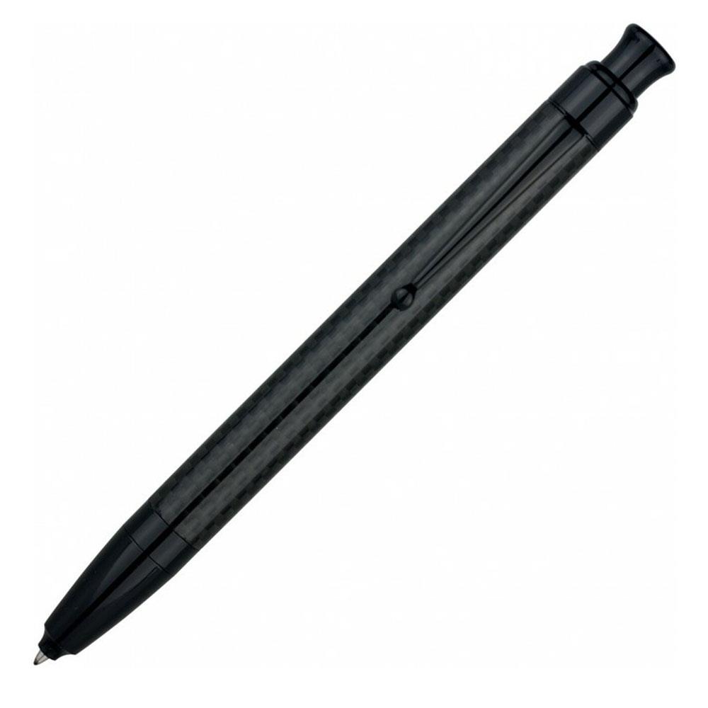 Monteverde USA Engage One-Touch Inkball Carbon Fiber Roller Kalem Siyah