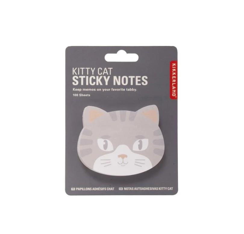 Kikkerland Kitty Cat Post It