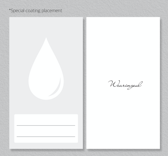 Wearingeul Ink Drop Color Card - Mürekkep Deneme Kartları 50'li Paket