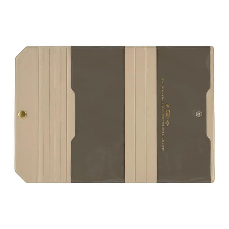 Hobonichi Weeks Cover Alettone  Navy Çok Amaçlı Dosya Gri