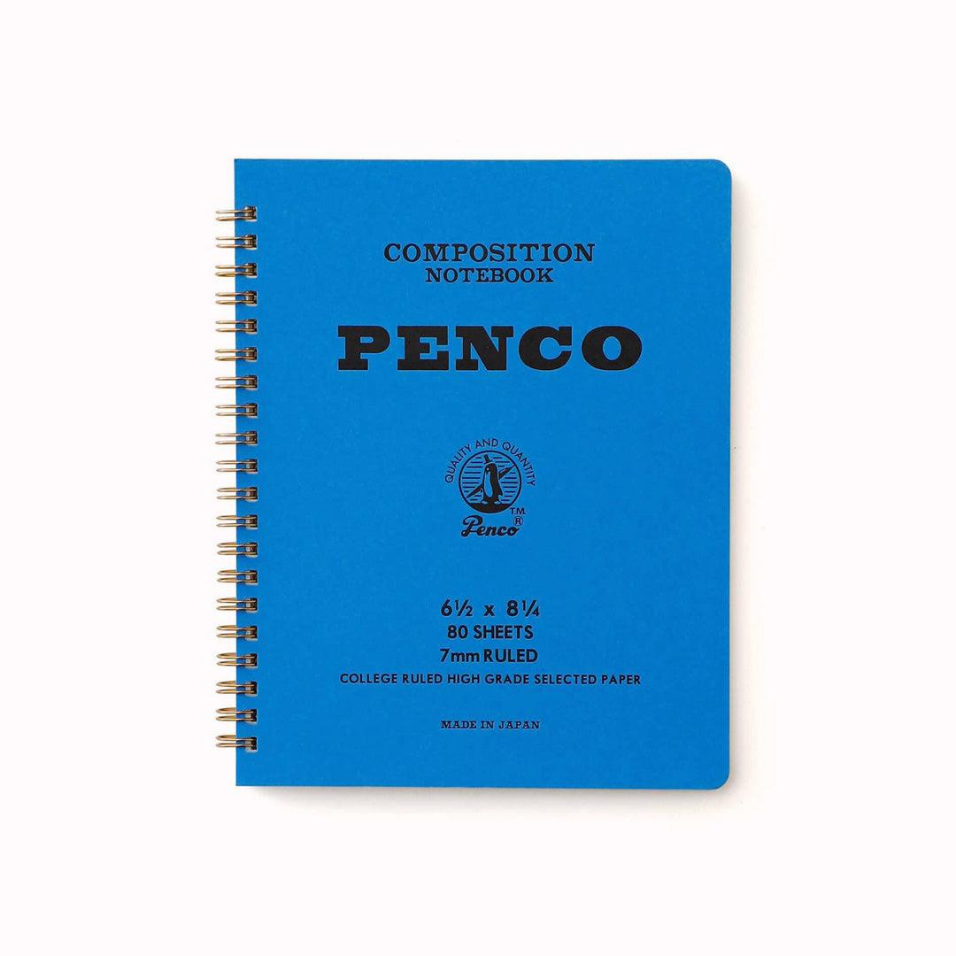 Penco Coil Composition Notebook Blue A5 Çizgili Telli Defter