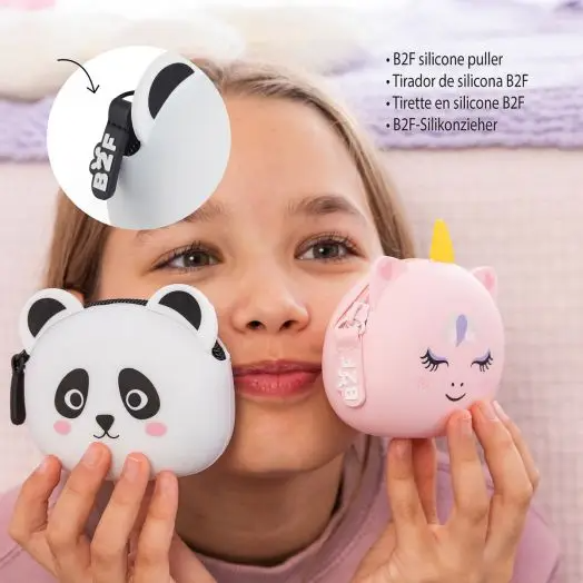 Miquelrius Silikon Bozuk Para Cüzdanı - Panda
