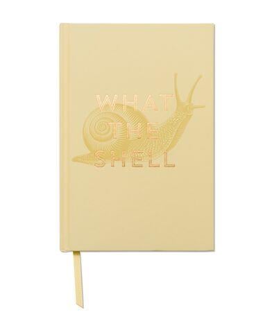 DesignWorks Ink Vintage Sass Hardcover Journal - What The Shell Defter