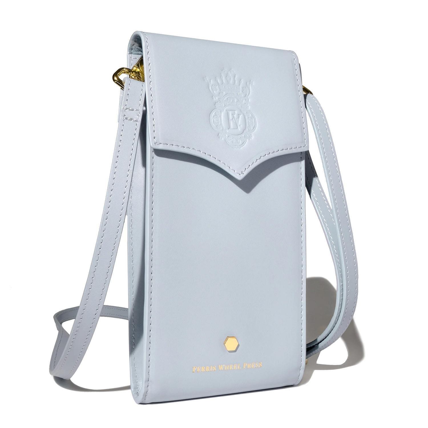 Ferris Wheel Press The Pendant Purse Deri Çanta Light Blue