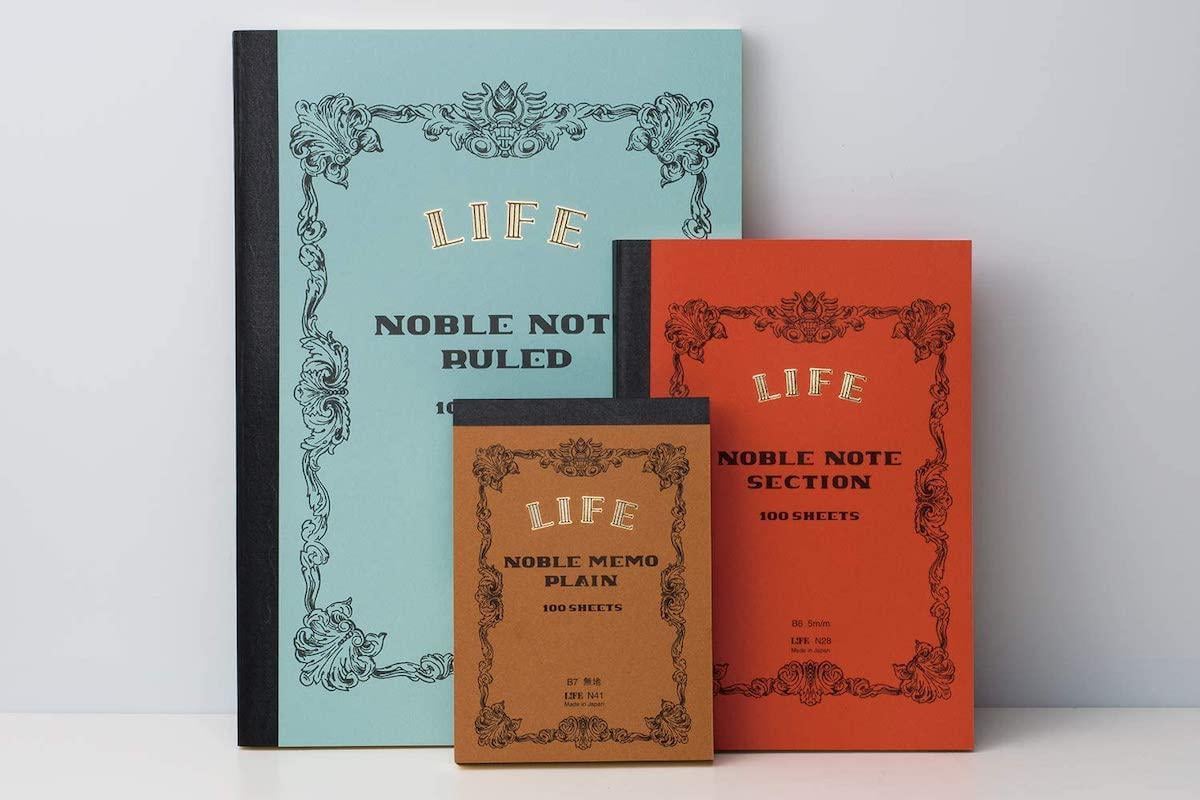 Life Noble Japon Dolma Kalem Uyumlu Mini Bloknot B7 Çizgili N42