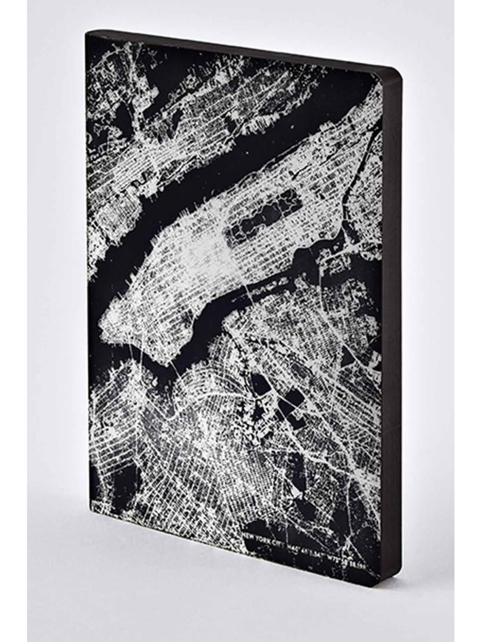 Nuuna Graphic L Light Noktalı - NightFlight Over New York City Defter