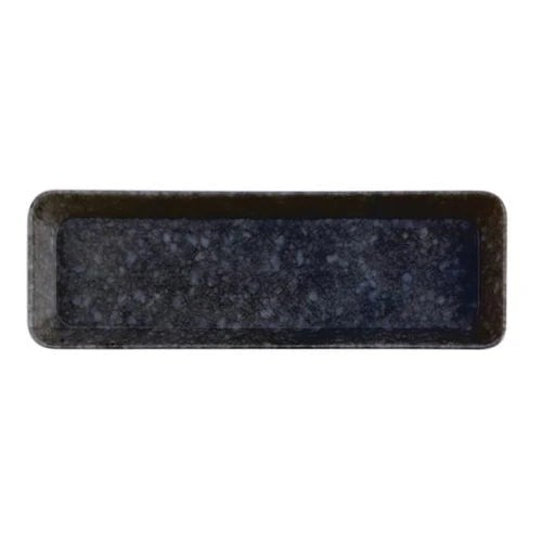 Hightide  Penco Marbled Melamin Kalem Tepsisi Black