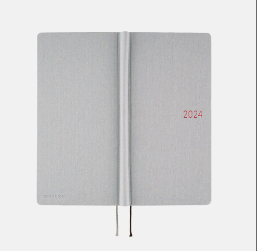 Hobonichi Techo Weeks Japanese Version 2024 Jan. Start Stylish Grey