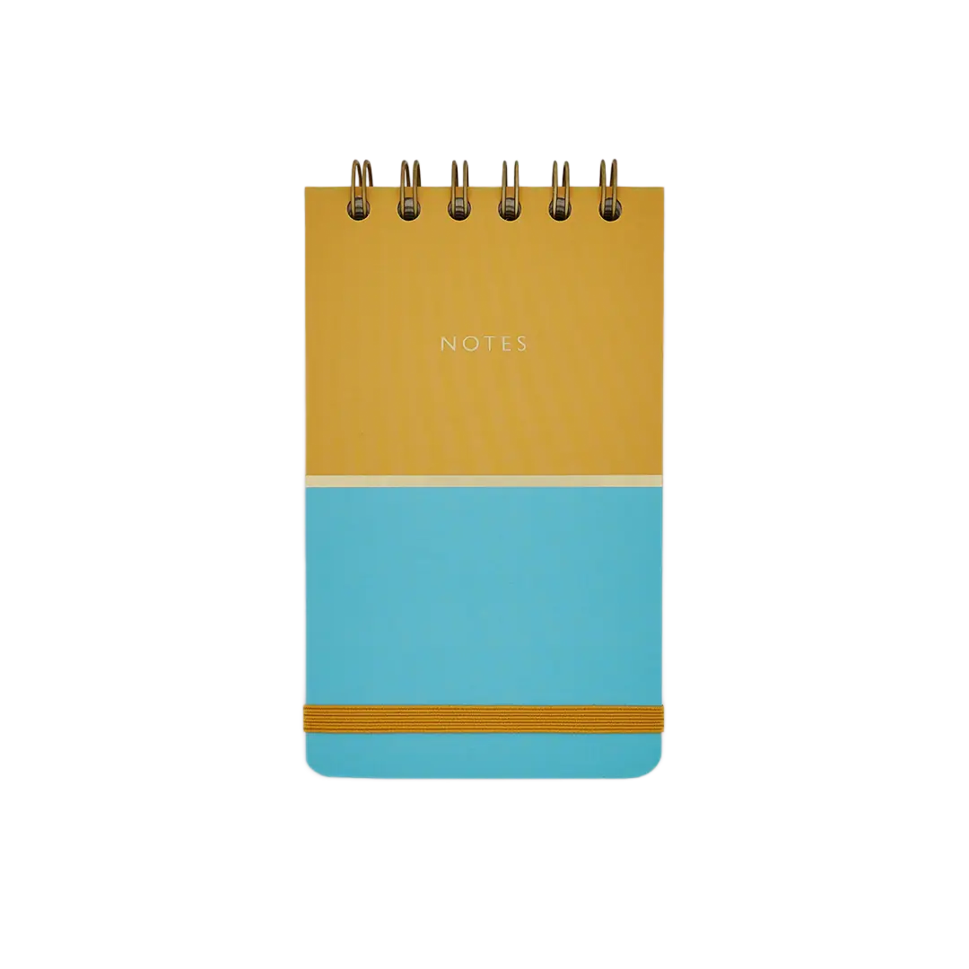 Episode Colourblock Duo Citrine Sky Spiralli Küçük Not Defteri