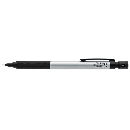 luddite mechanical pencil TE TechDraw2 0.3mm silver