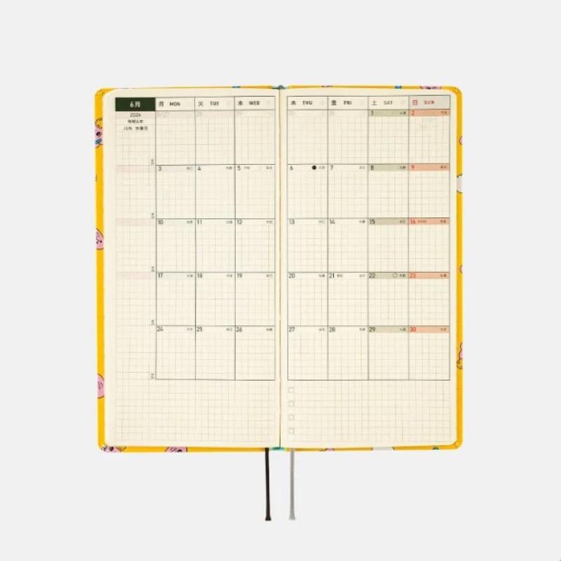 Hobonichi Weeks Japanese Version 2024 Jan. Start Opanchu Usage