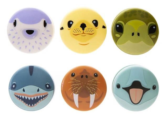 Kikkerland  Sea Animal Klips Seti