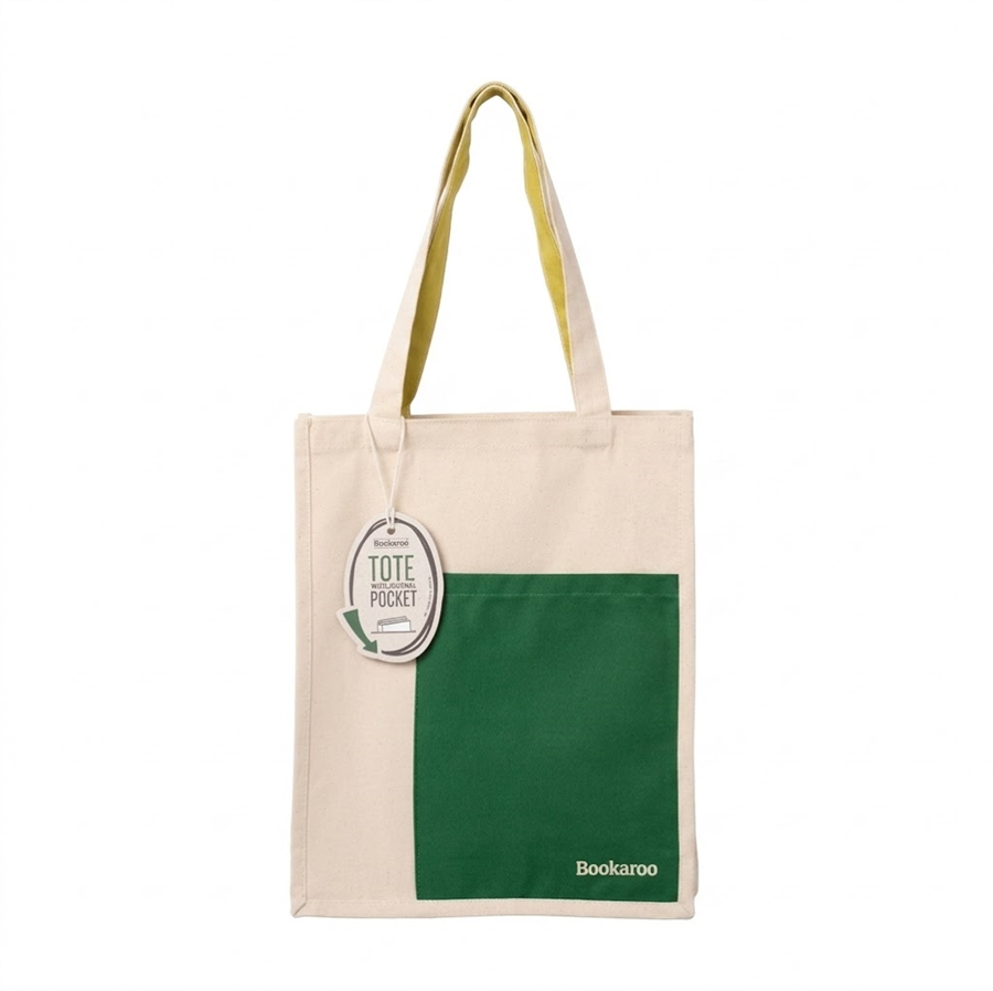 IF Bookaroo Tote Çanta Orman Yeşili Açık Yeşil 38049