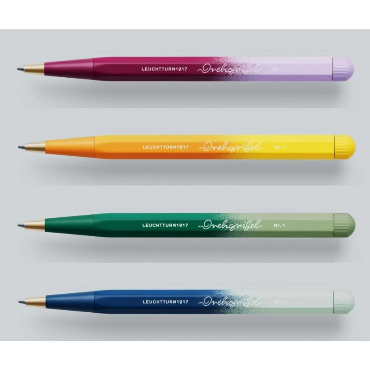 Leuchtturm1917 Drehgriffel Nr. 1 Tükenmez Kalem - 2025 Limited Handmade Gradient Edition Forest Green / Sage