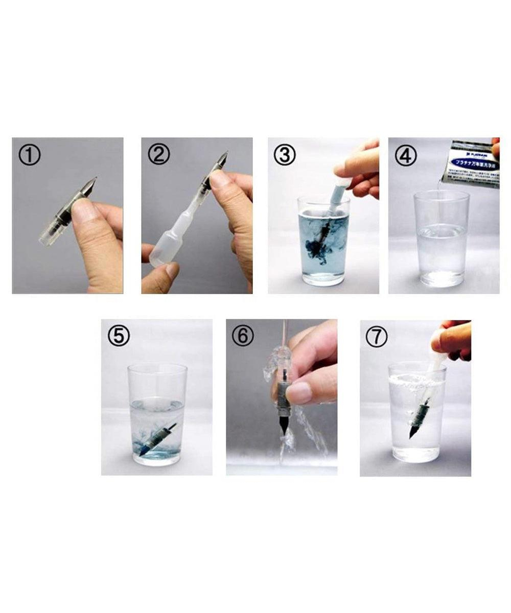 Platinum Ink Cleaning Kit Dolma Kalem Temizleme Seti