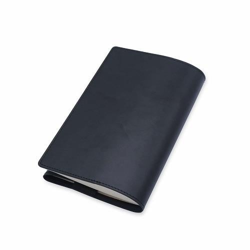 Luddite Limited Edition Hand Made Deri  Kitap & Defter Kılıfı Siyah