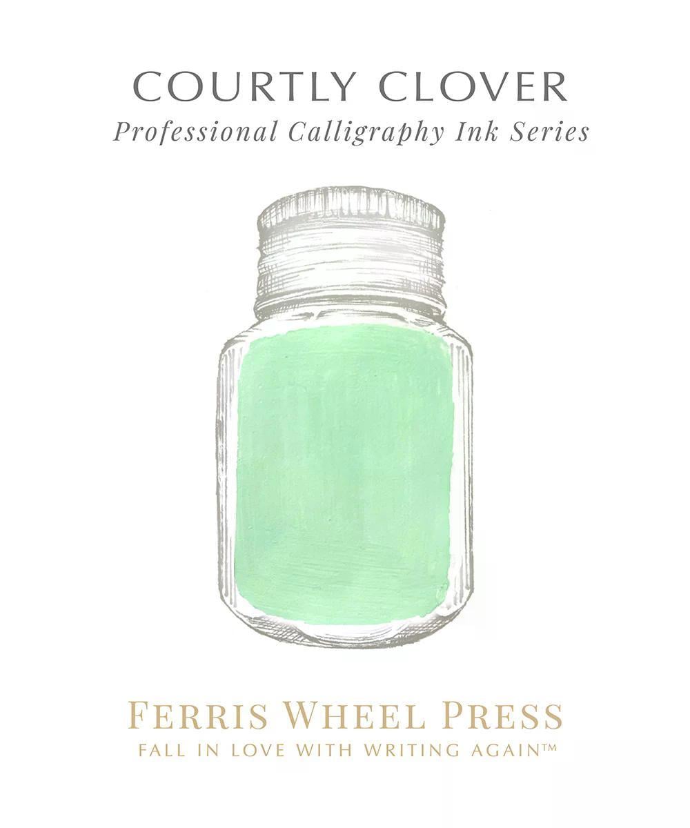 Ferris Wheel Press Courtly Clover Kaligrafi Şişe Mürekkep - 28 ml