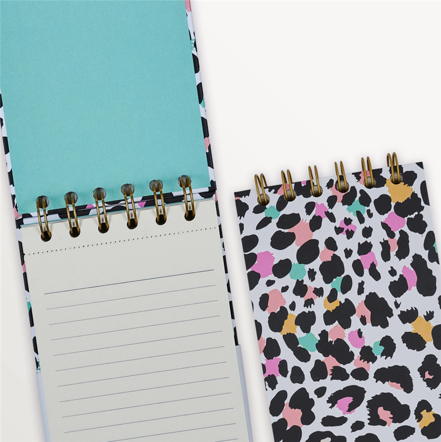Episode Leopard Pastel Mix  Spiralli Defter